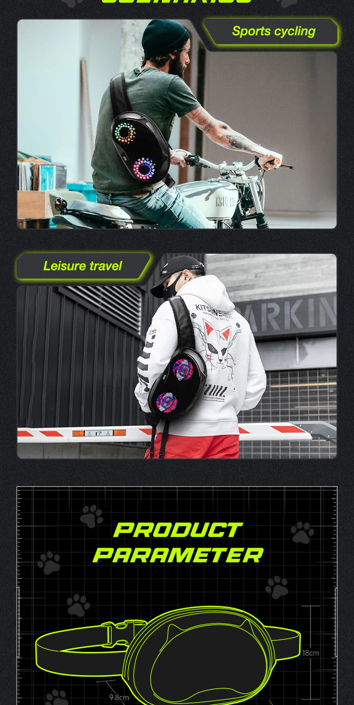 LOY Pixel CAT-Waist Bag